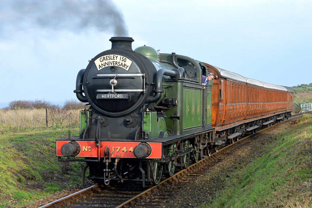 'Gresley 150 Anniversary' model headboard - 00 gauge/4mm:ft